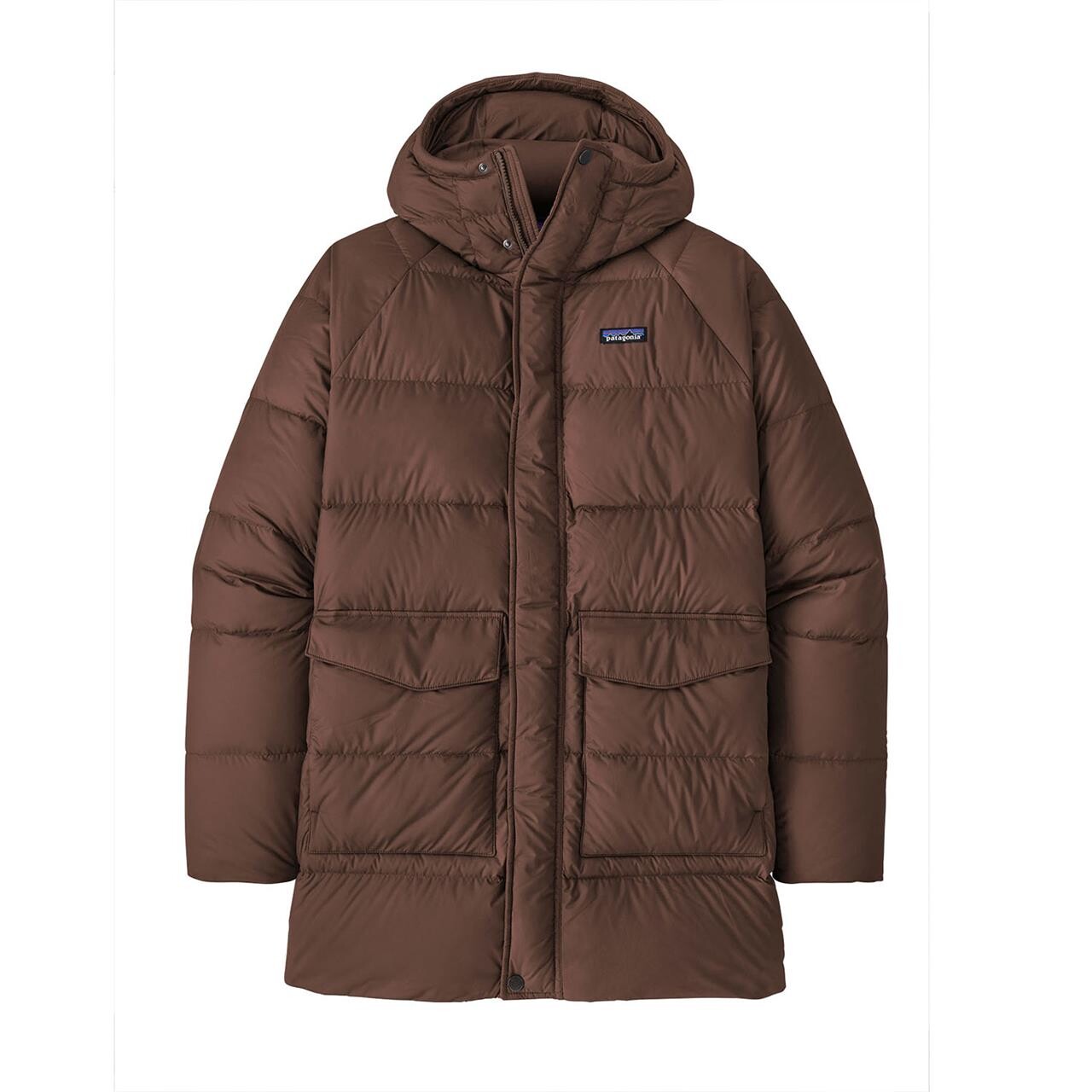 Patagonia Mens Silent Down Parka  Brun  Cone Brown  Xx-large