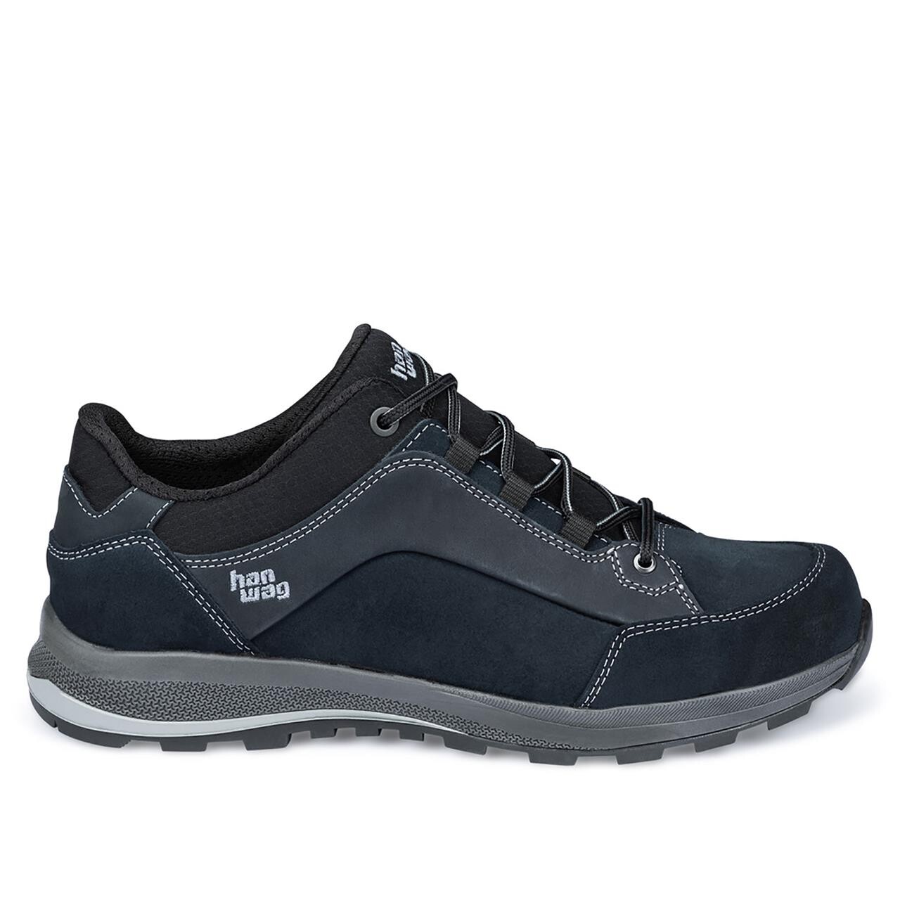 Hanwag Mens Banks Low Bunion Ll  Blå  Navy Black  48