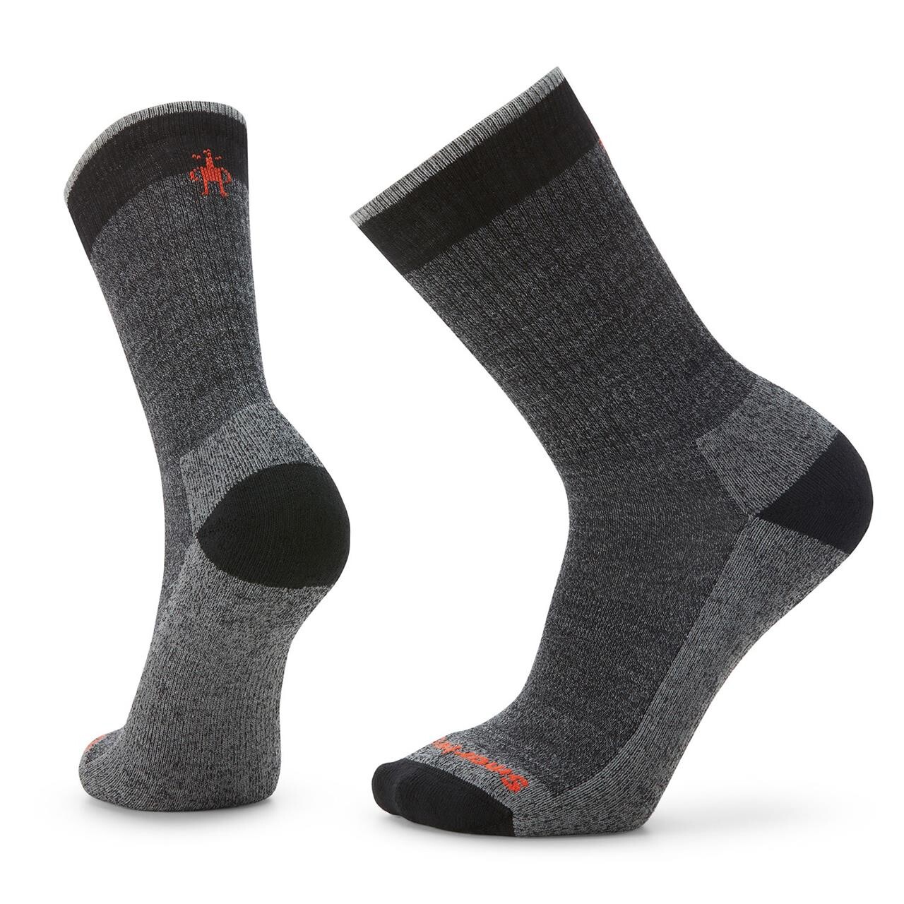 Smartwool Everyday Light Cushion Rollinsville Crew  Sort  Black  46-49