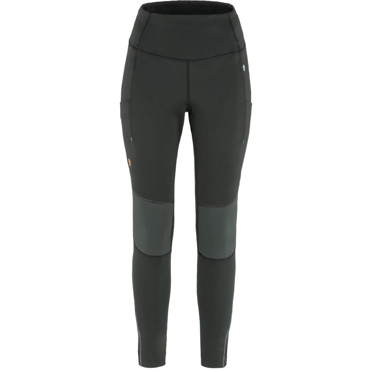 Fj? Llr? Ven Womens Abisko V? Rm Trekking Tights  Sort  Black-iron Grey 550-048  Xx-large