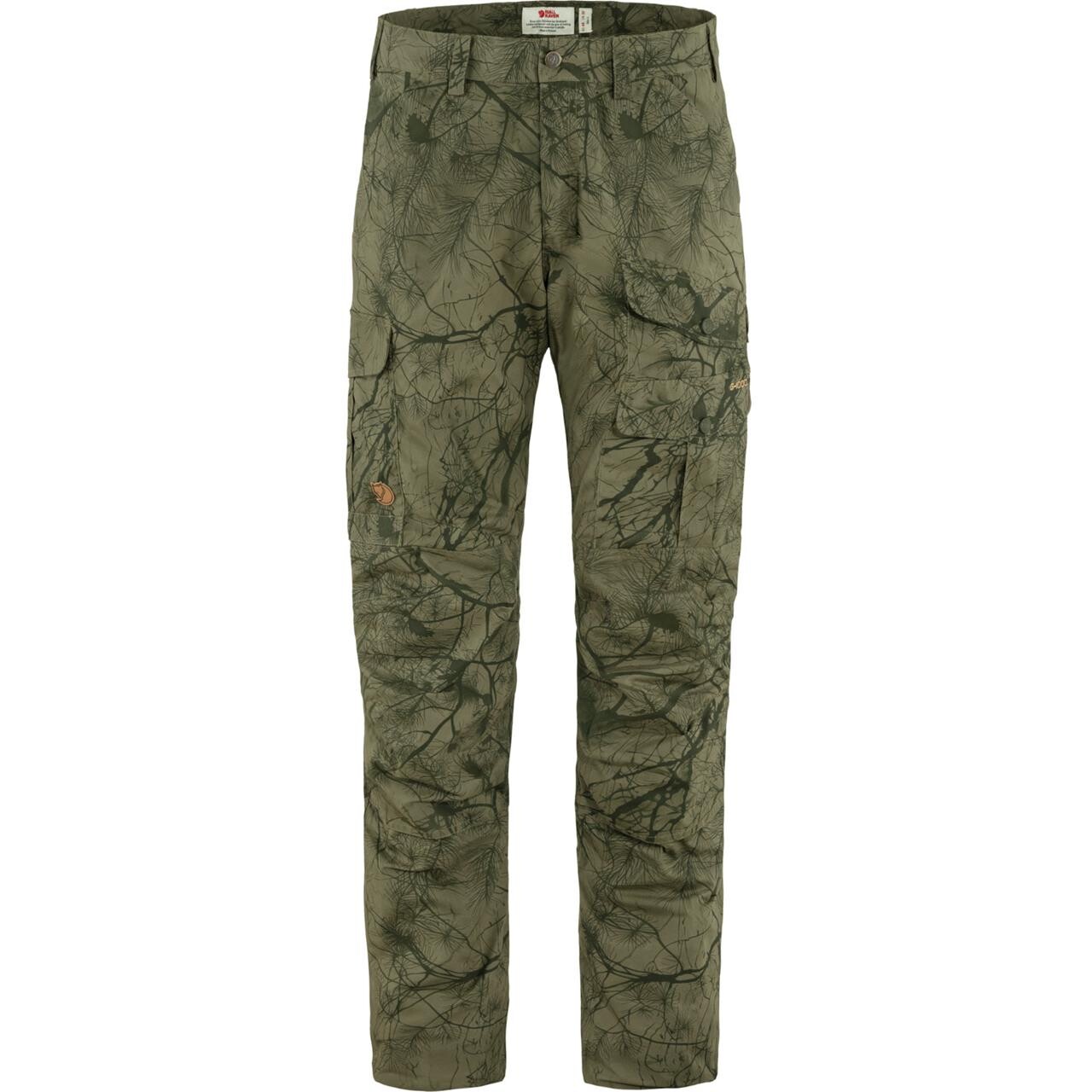 Fj? Llr? Ven Mens Barents Pro Hydratic Trousers  Grøn  Green Camo-deep Forest 626-662  60