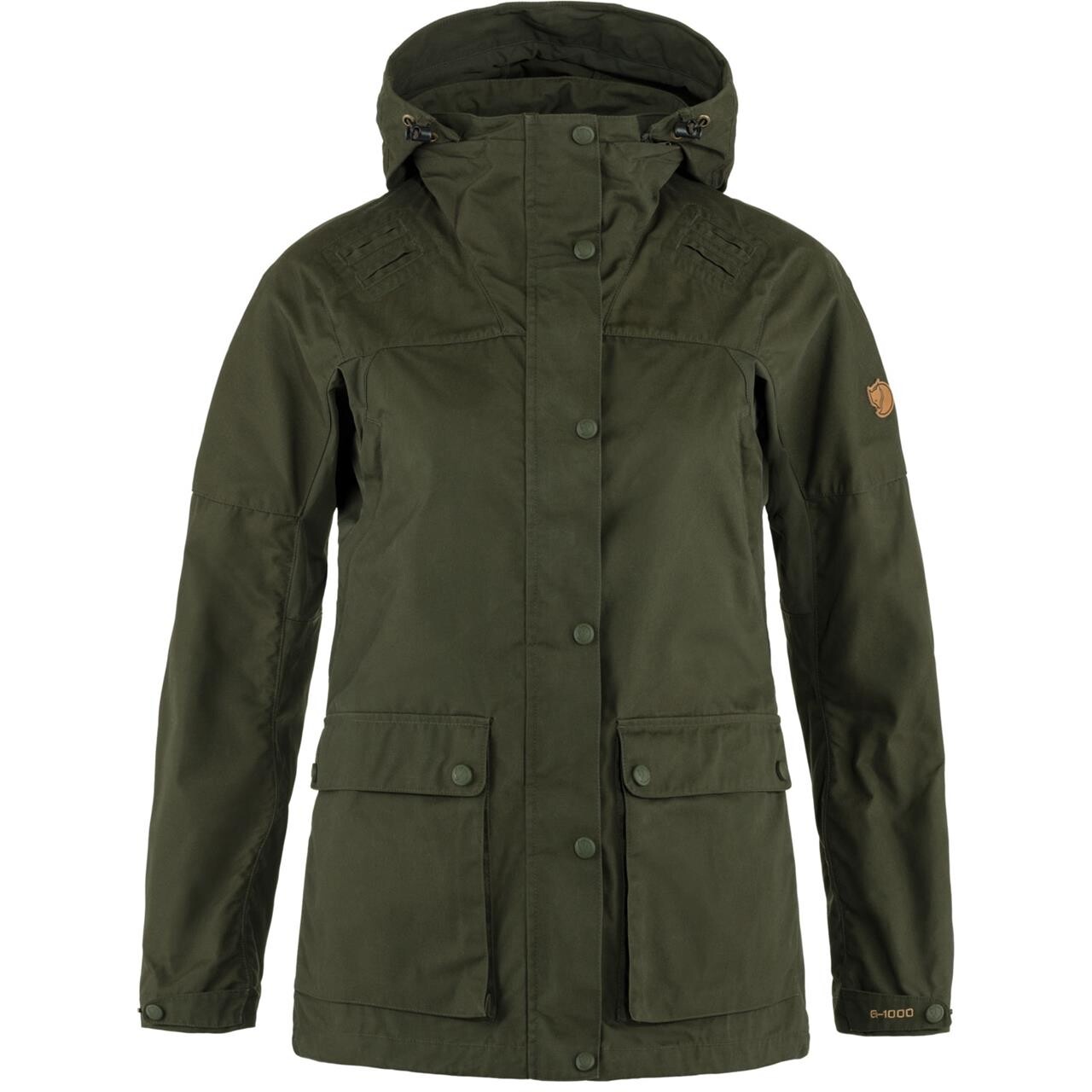 Fj? Llr? Ven Womens Forest Hybrid Jacket  Grøn  Deep Forest 662  X-large