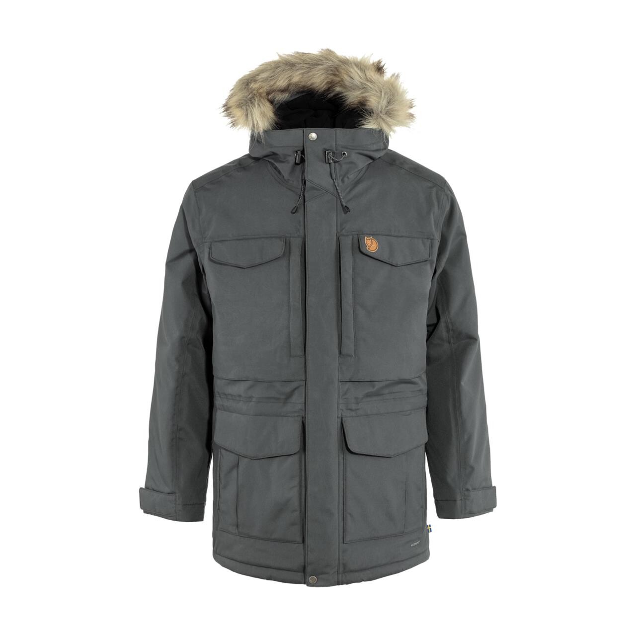 Fj? Llr? Ven Mens Nuuk Parka  Grå  Basalt 050  X-large