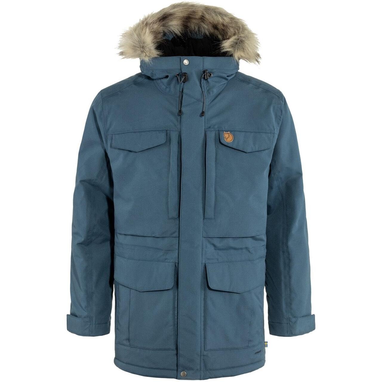 Fj? Llr? Ven Mens Nuuk Parka  Blå  Mountain Blue 570  Large