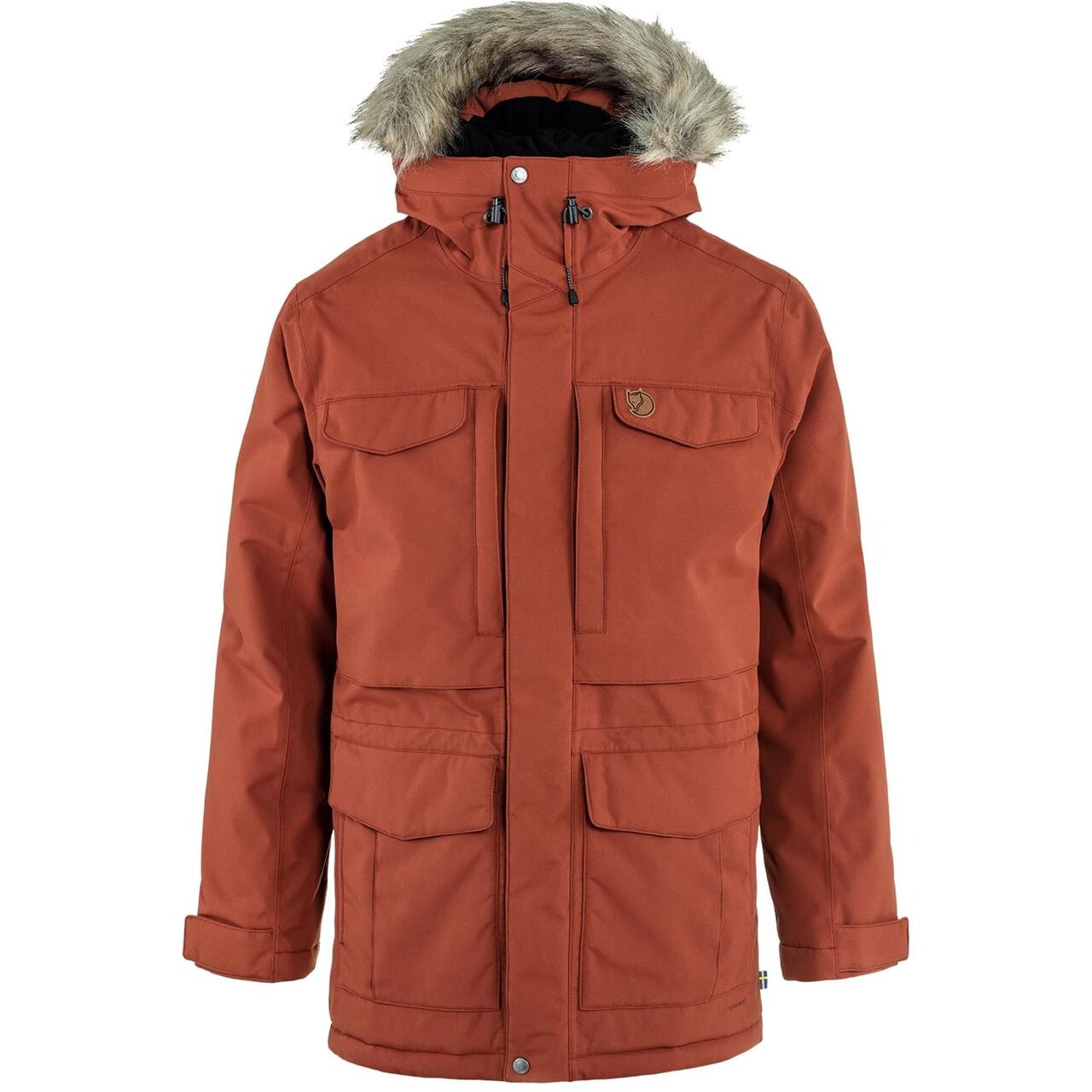 Fj? Llr? Ven Mens Nuuk Parka  Rød  Autumn Leaf 215  Xx-large