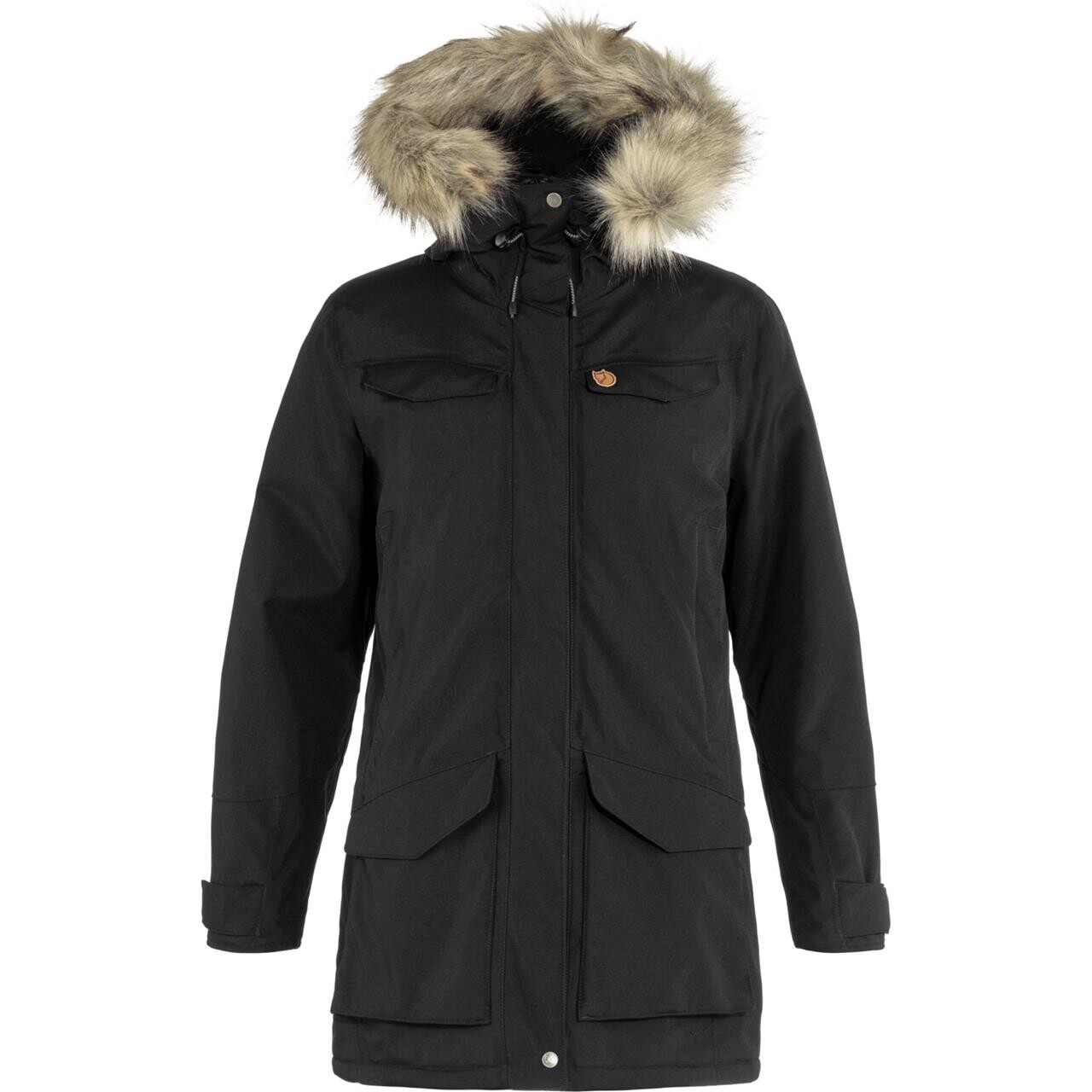 Fj? Llr? Ven Womens Nuuk Parka  Sort  Black 550  X-small