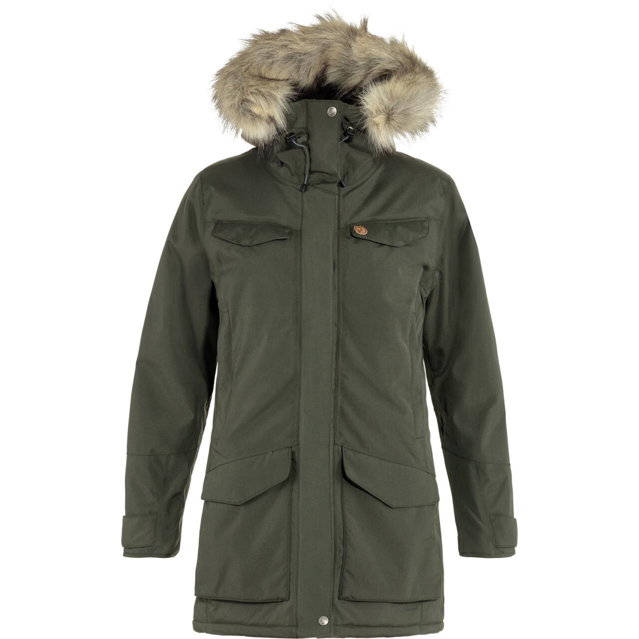 Fj? Llr? Ven Womens Nuuk Parka  Grøn  Deep Forest 662  X-large