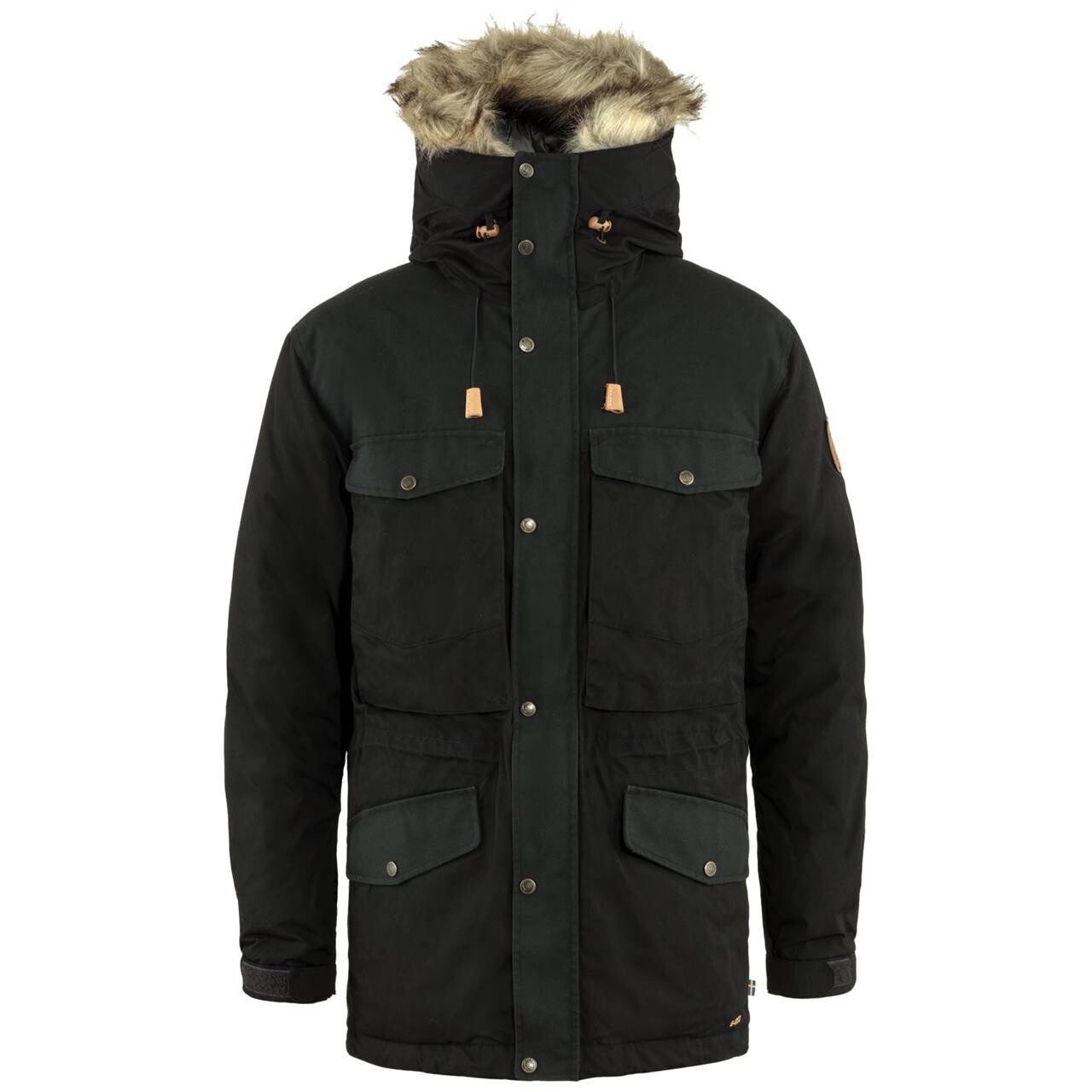 Fj? Llr? Ven Mens Singi Down Jacket  Sort  Black 550  X-large