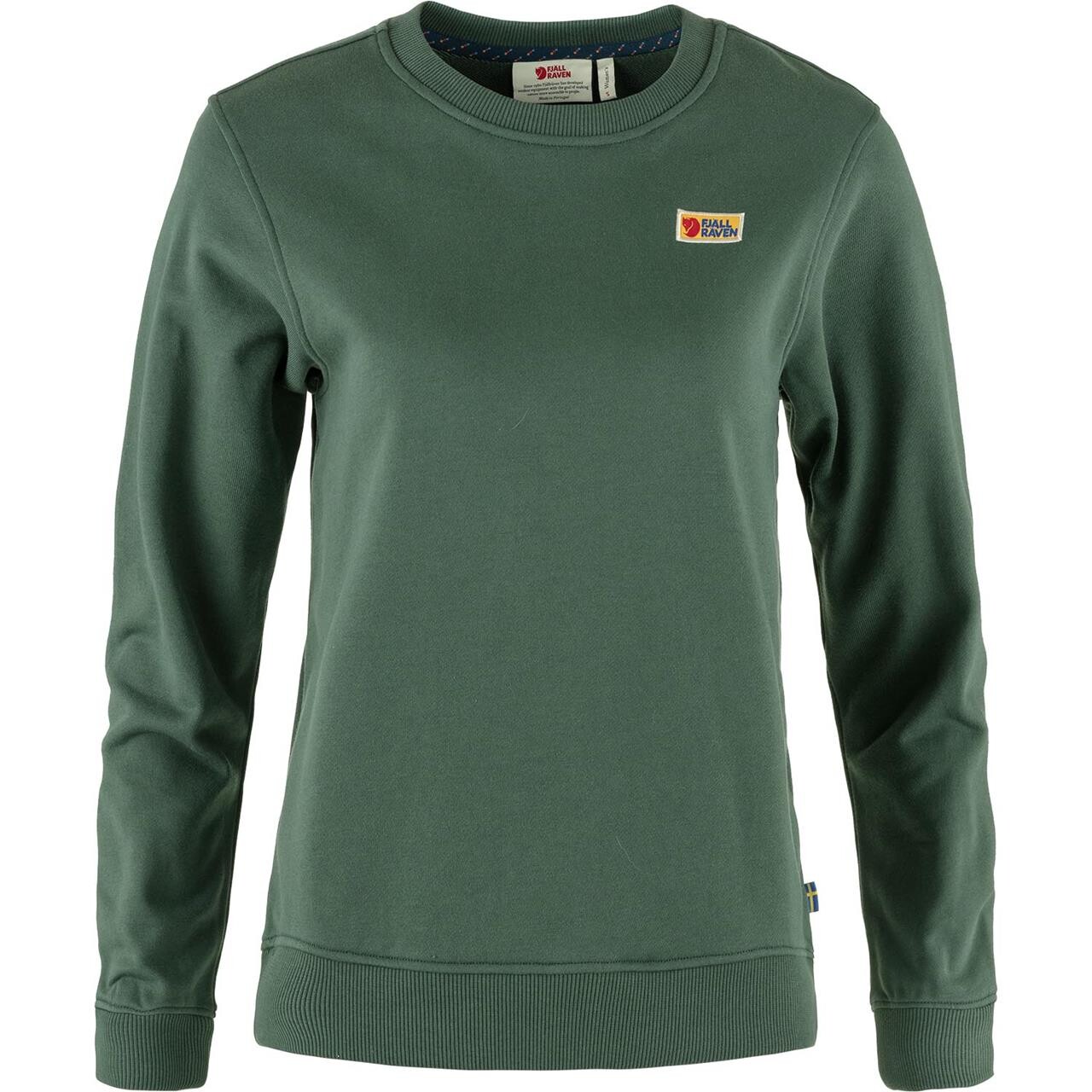 Fj? Llr? Ven Womens Vardag Sweater  Grøn  Deep Patina 679  Xx-small