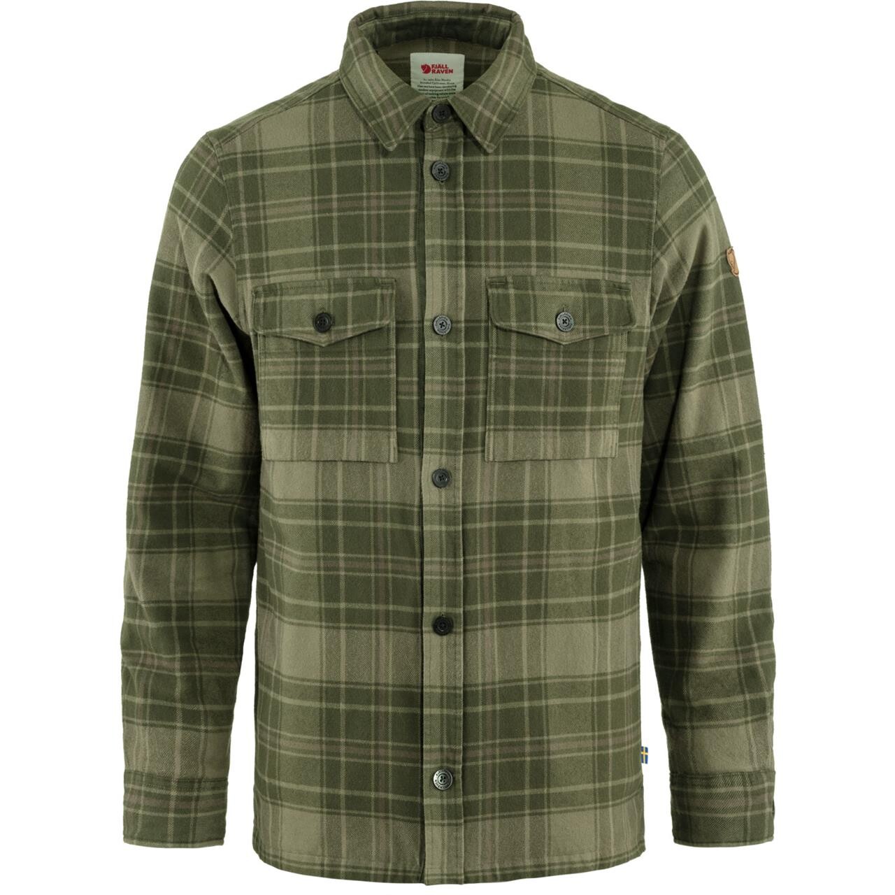 Fj? Llr? Ven Mens ? Vik Lite Padded Shirt  Grøn  Deep Forest-laurel Grn 662-625  Large