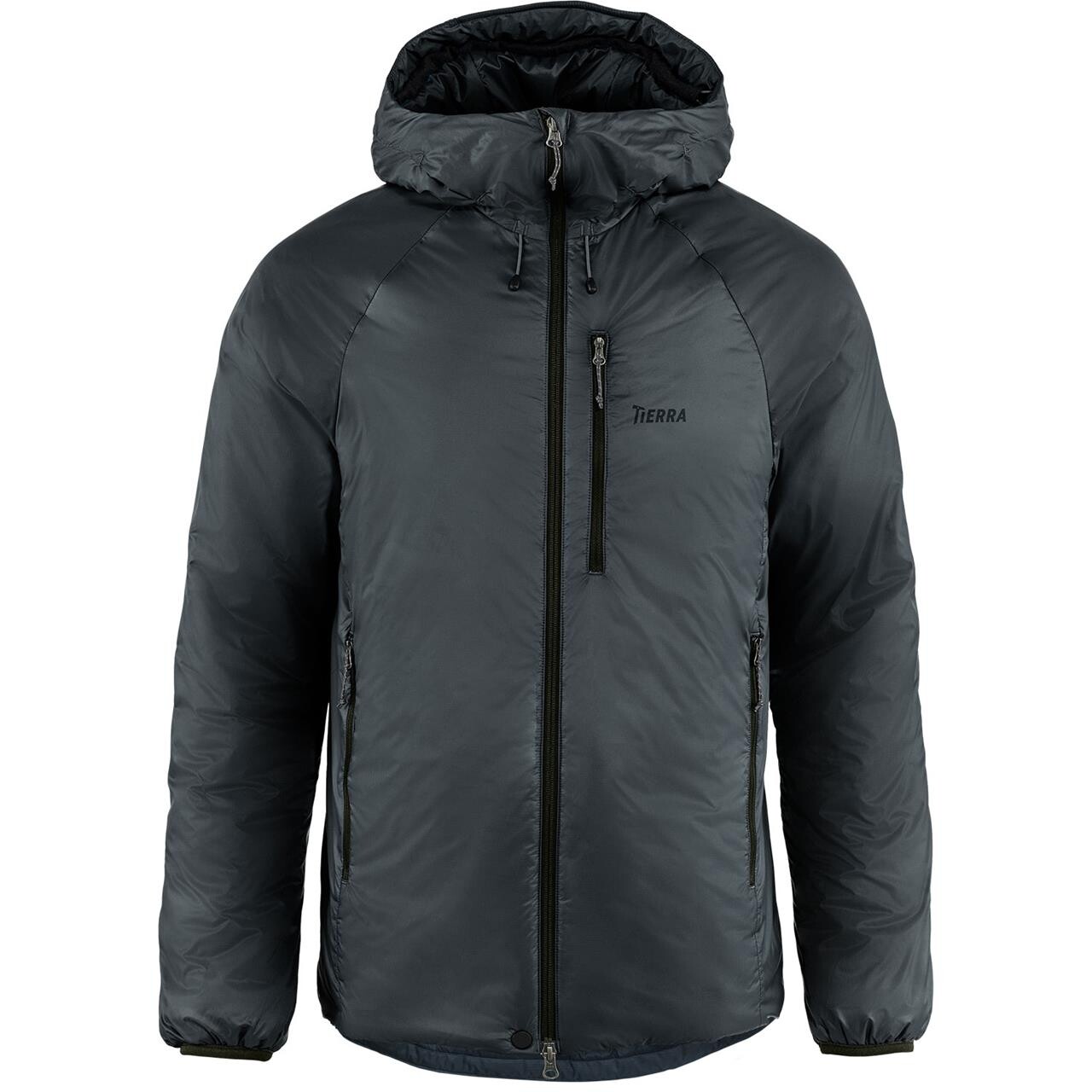 Tierra Mens Belay 120 Hood Jacket  Grå  Pitch Gray  Xx-large