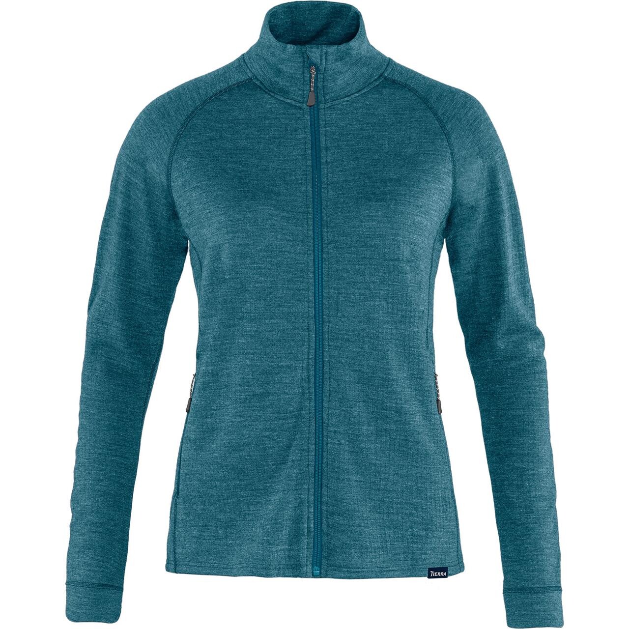 Tierra Womens Templet Midlayer Jacket  Blå  Majolica Blue  X-large