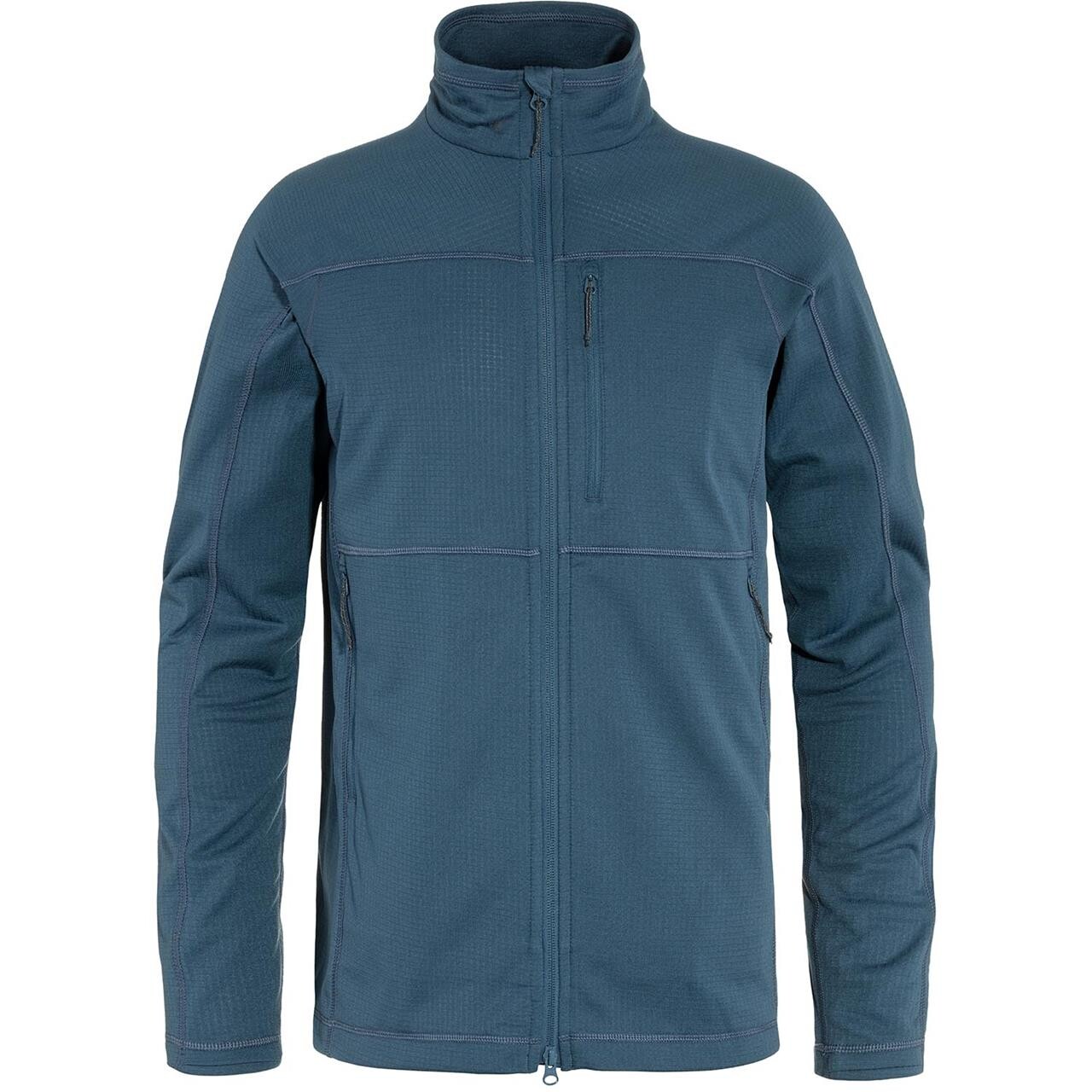 Fj? Llr? Ven Mens Abisko Lite Fleece Jacket  Blå  Indigo Blue 534  Xx-large