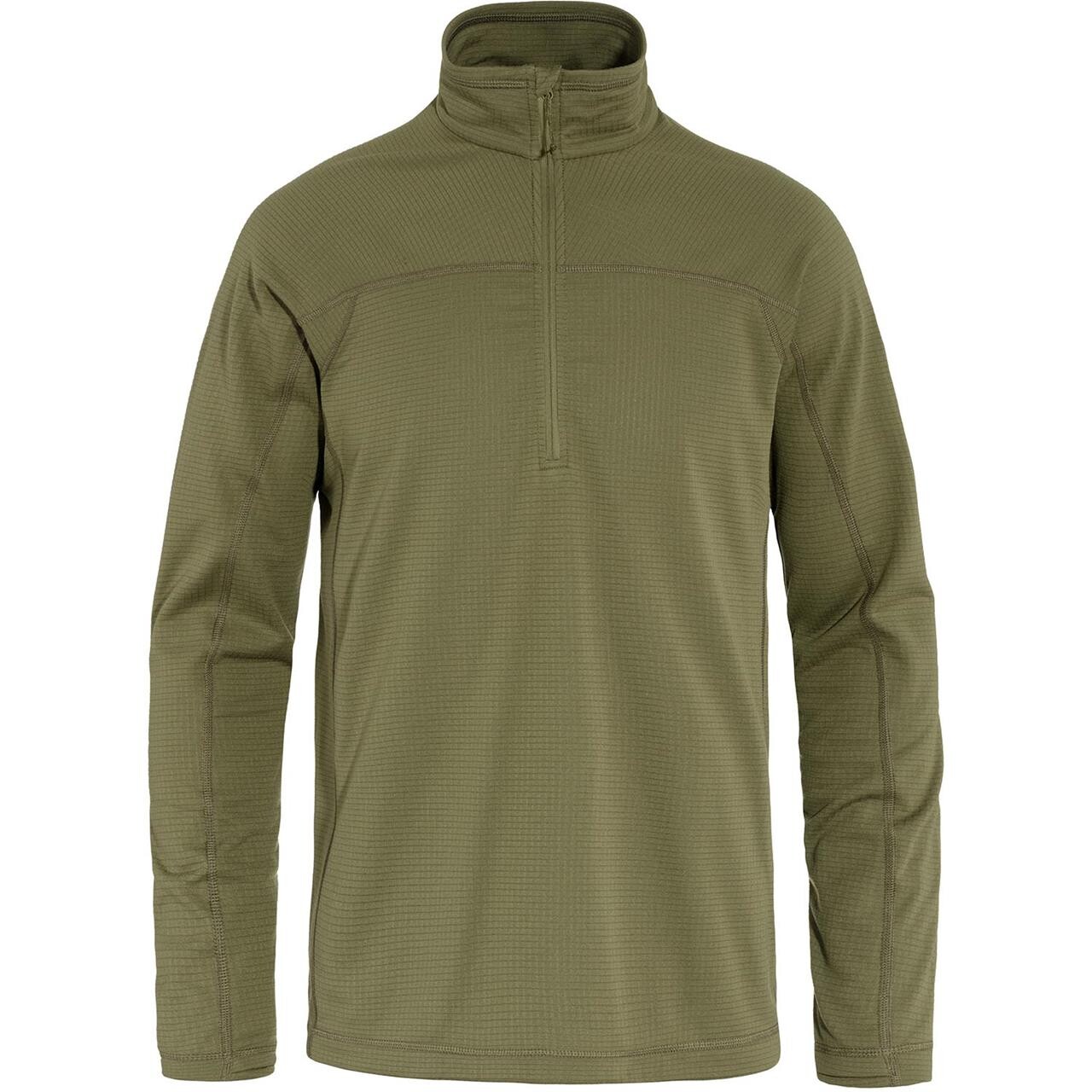 Fj? Llr? Ven Mens Abisko Lite Fleece Half Zip  Grøn  Green 620  Xx-large