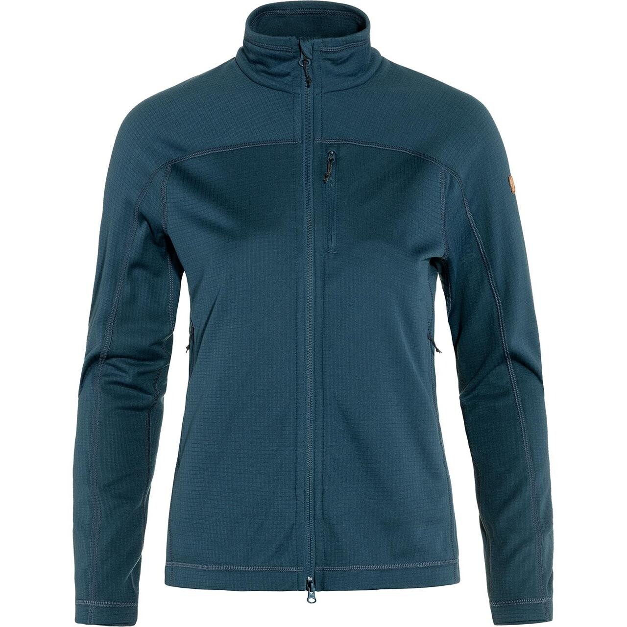 Fj? Llr? Ven Womens Abisko Lite Fleece Jacket  Blå  Indigo Blue 534  X-large