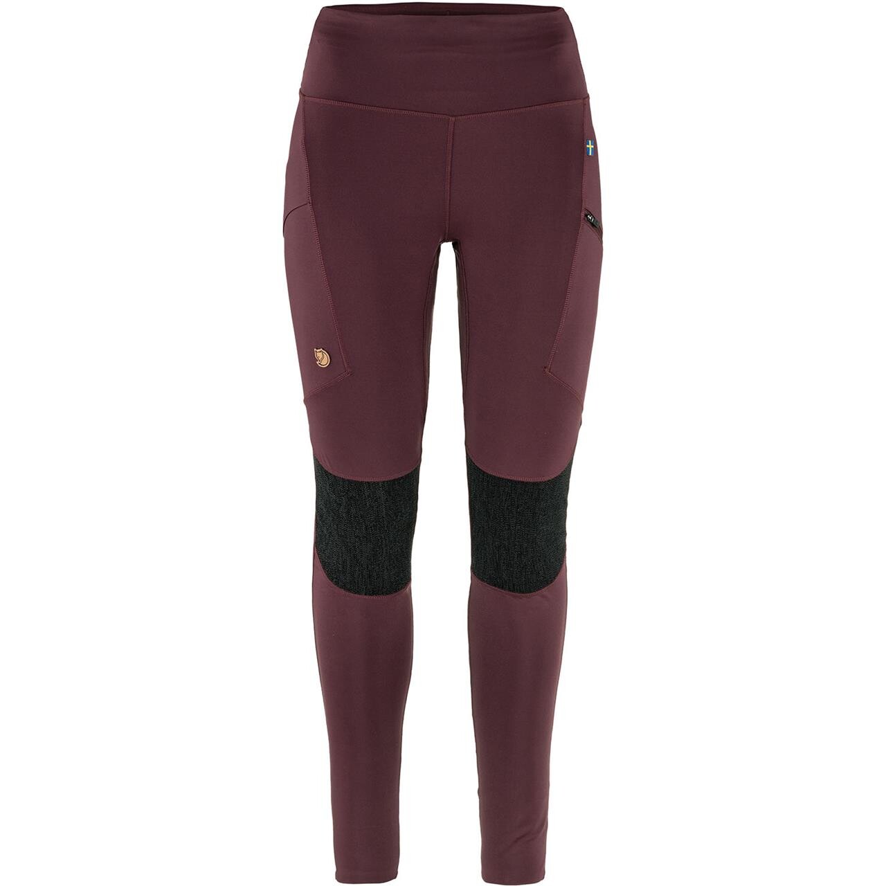 Fj? Llr? Ven Womens Abisko Trekking Tights Hd  Rød  Port 357  X-large