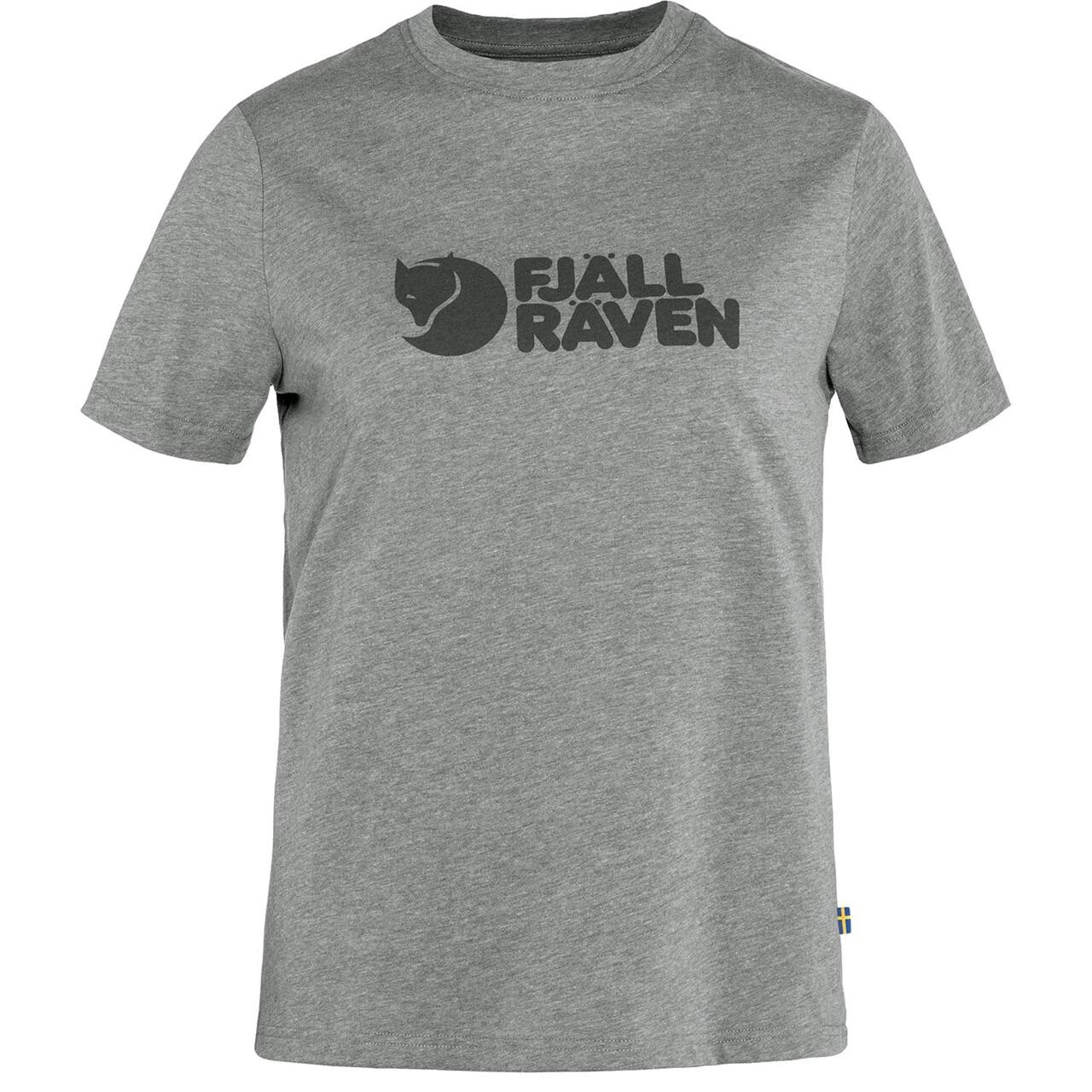 Fj? Llr? Ven Womens Fj? Llr? Ven Logo Tee  Grå  Grey-melange 020-999  Large