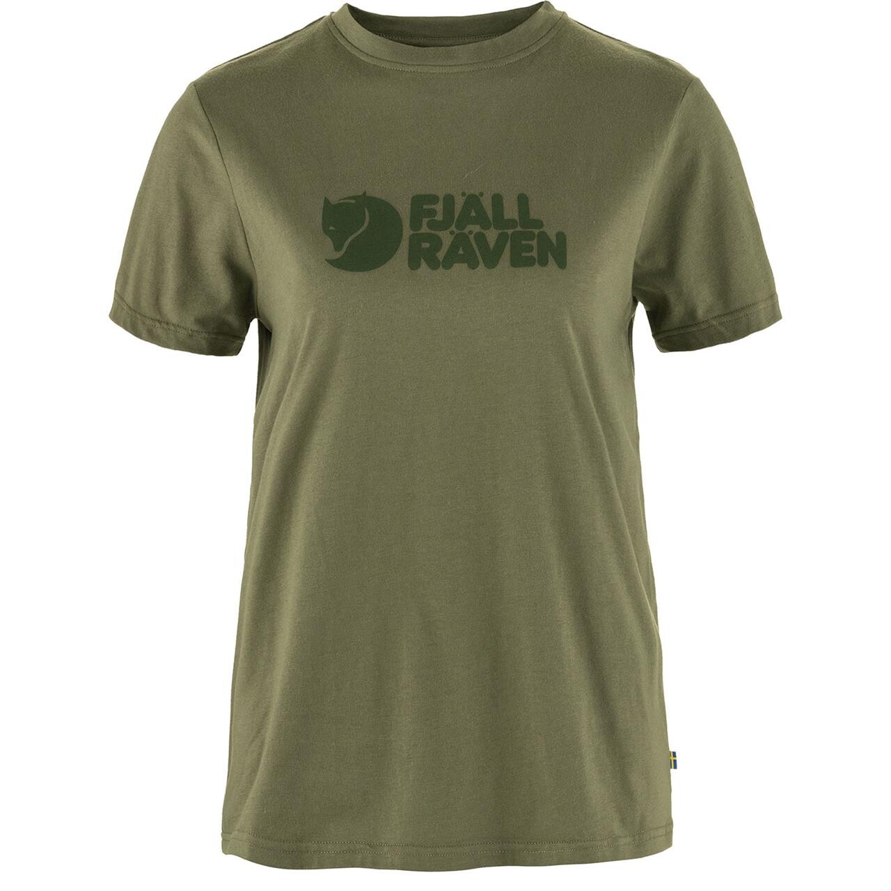 Fj? Llr? Ven Womens Fj? Llr? Ven Logo Tee  Grøn  Green 620  X-large