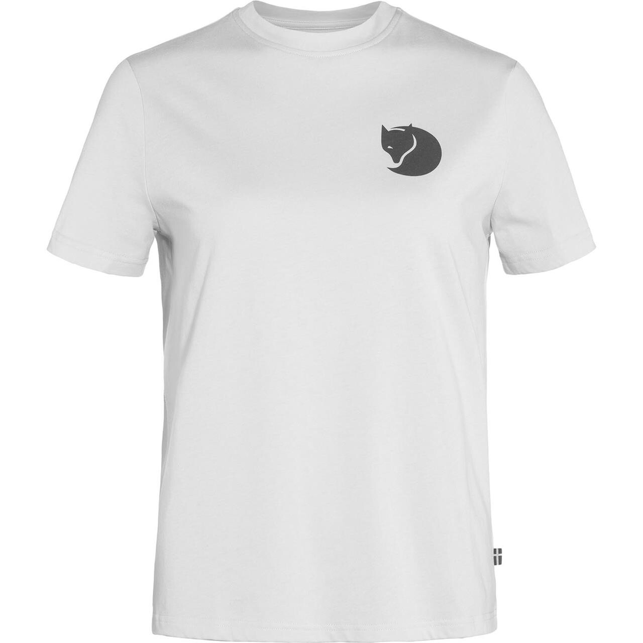 Fj? Llr? Ven Womens Fox Boxy Logo Tee  Hvid  Chalk White 113  X-large