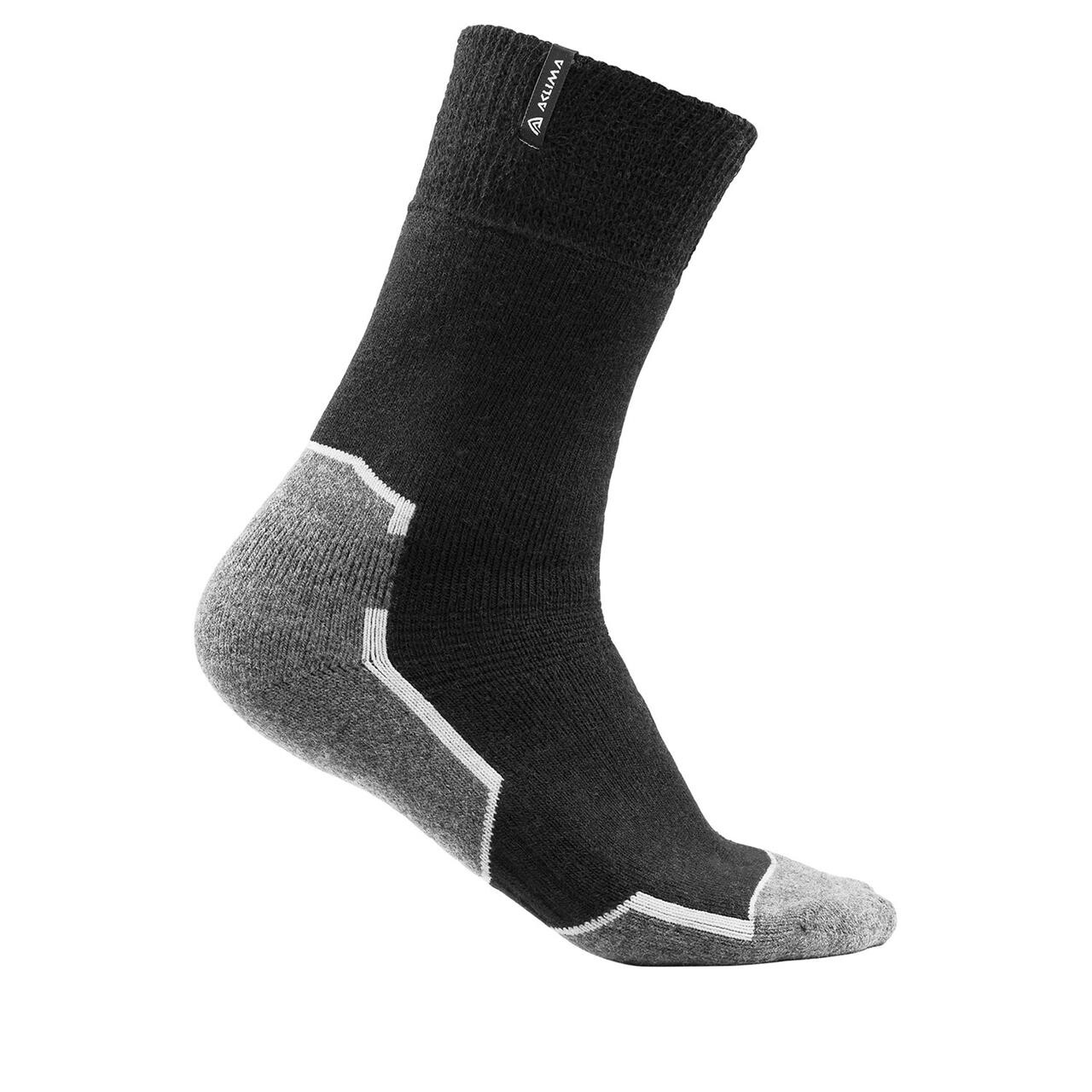Aclima Warmwool Socks  Sort  Jet Black  44-48