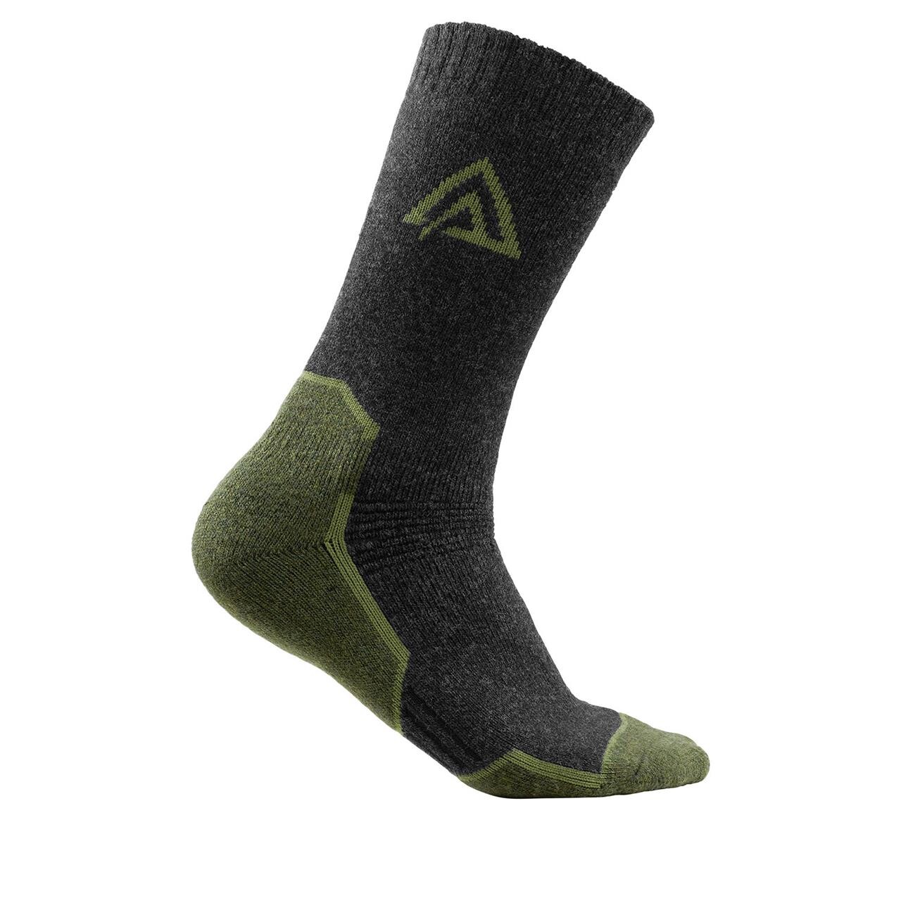 Aclima Warmwool Socks  Grøn  Olive Night Dill Marengo  44-48