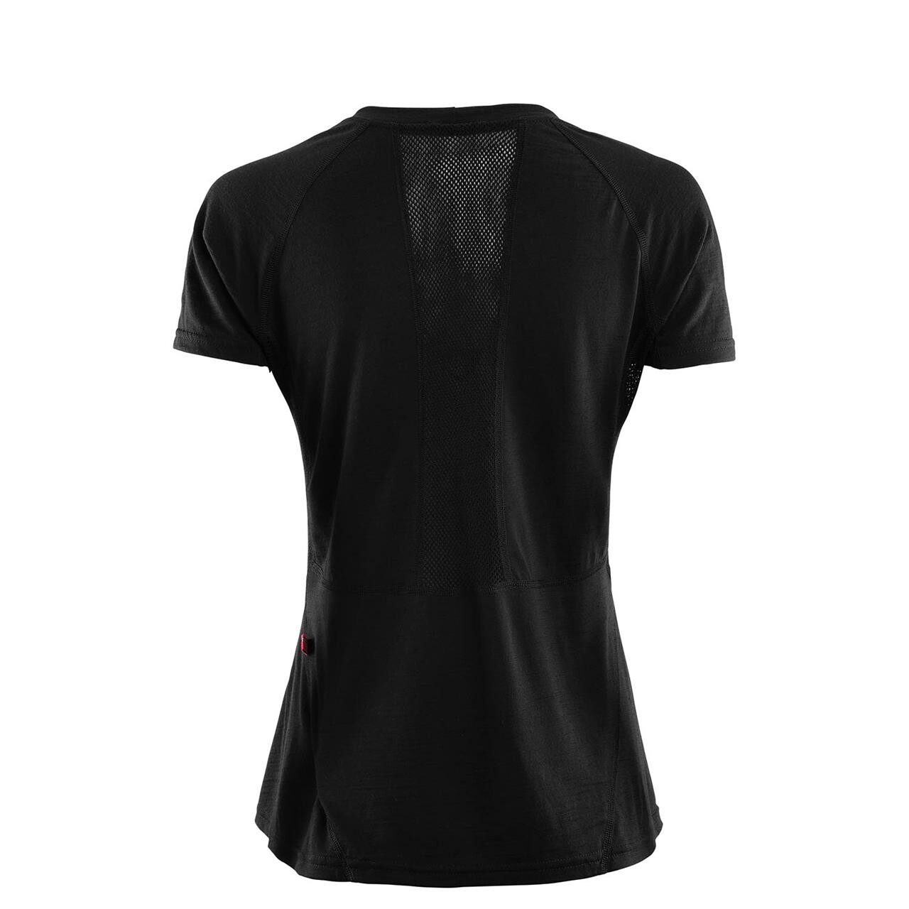 Aclima Womens Lightwool Sports T-shirt  Sort  Jet Black  X-large