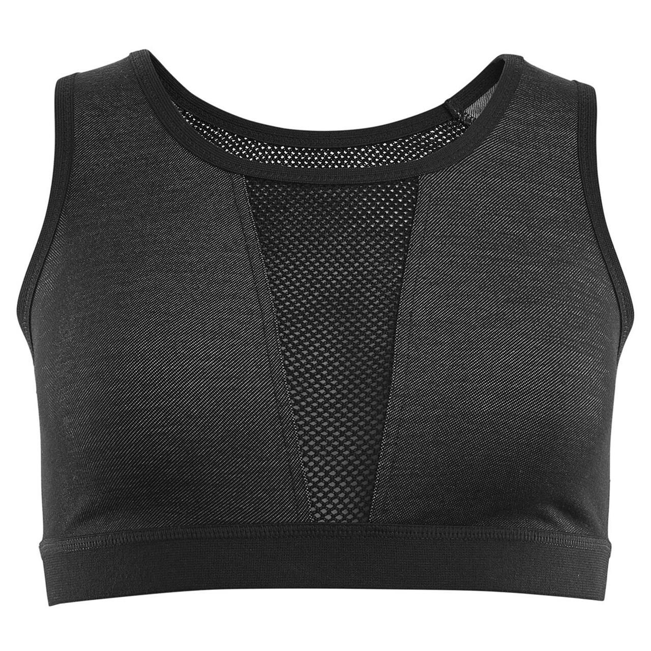 Aclima Womens Flexwool Sport Top  Sort  Jet Black  Xx-large