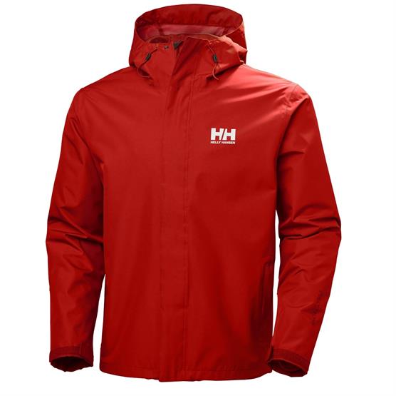 Helly Hansen Mens Seven J Jacket  Alert Red