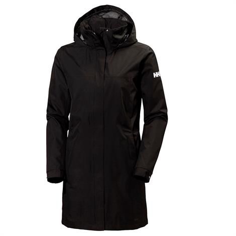 Helly Hansen Womens Aden Long Jacket  Black
