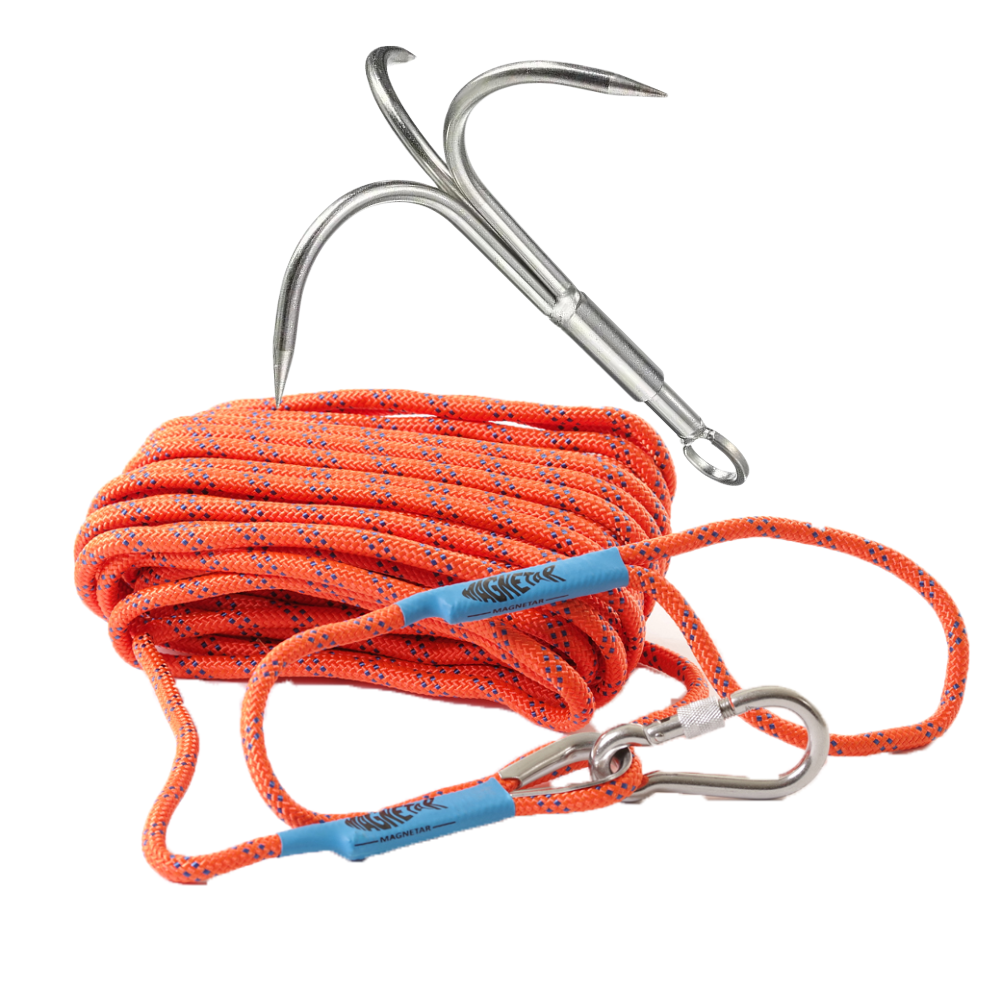 Magnetfiske Pakke - Krog   6mm Pro Tov