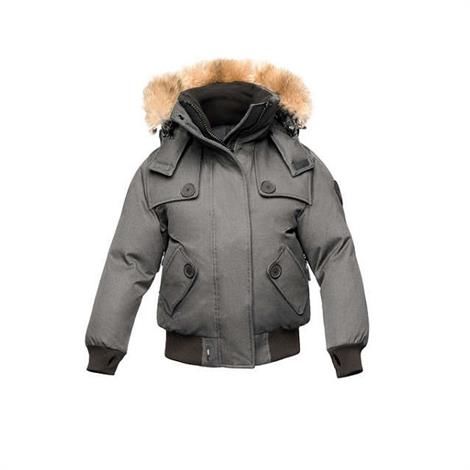 Nobis Audrina The 3rd Dame  Crosshatch Grey