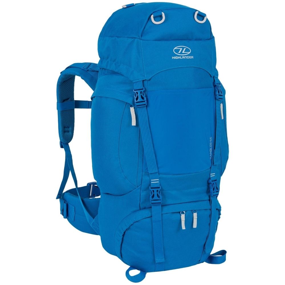Rambler Rygsæk - 66 Liter - Blå
