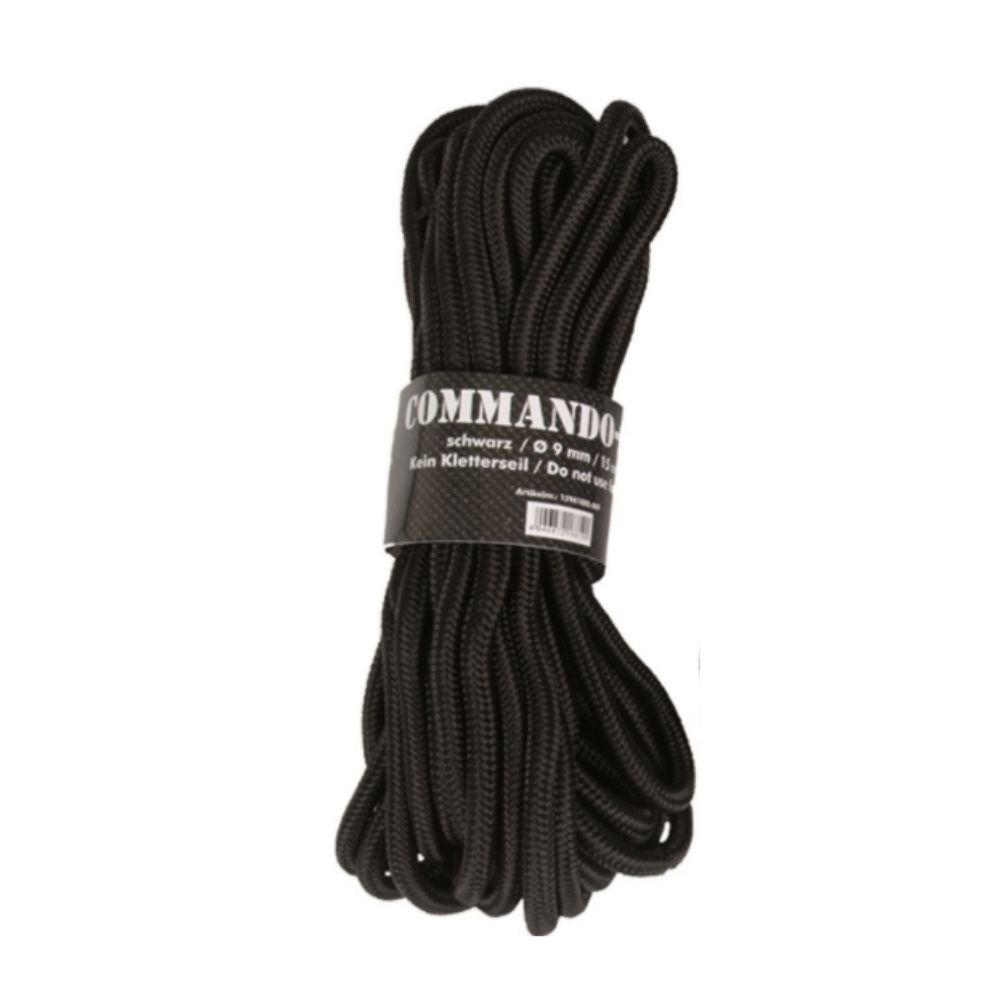 Reb - 15 Meter - 9 Mm - Sort