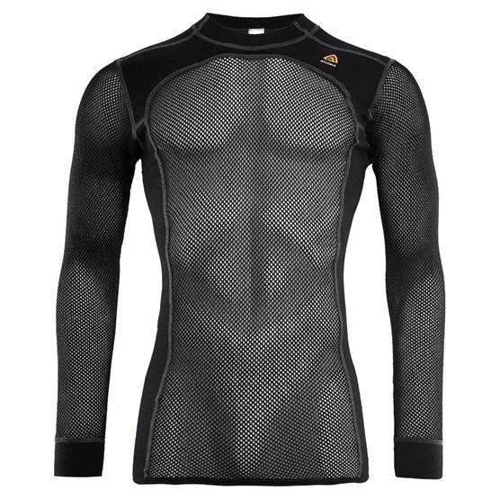 Aclima Woolnet Crewneck Mens  Jet Black