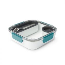 Black   Blum Lunch Box Original - White Ocean - Str  1000ml - Madkasse