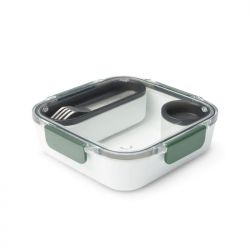 Black   Blum Lunch Box Original - White Olive - Str  900ml - Madkasse