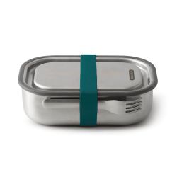 Black   Blum Stainless Steel Lunch Box Large - Ocean - Str  1000ml - Madkasse