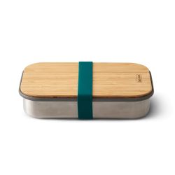 Black   Blum Stainless Steel Sandwich Box Small - Ocean - Str  900ml - Madkasse