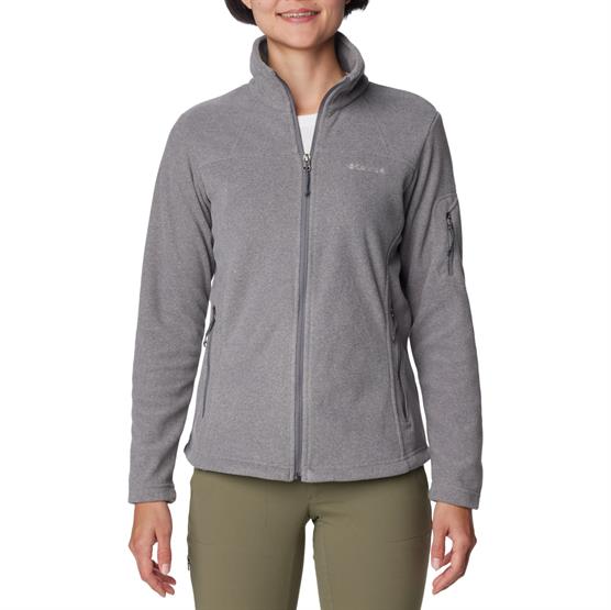 Columbia Fast Trek Ii Jacket Womens  City Grey Heather   Grey