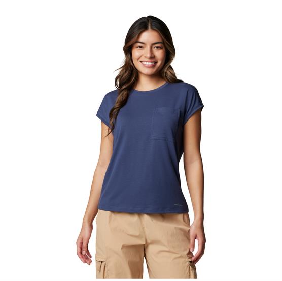 Columbia Boundless Trek S S Tee Womens  Nocturnal