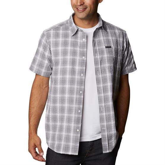 Columbia Brentyn Trail Ss Shirt Mens  City Grey