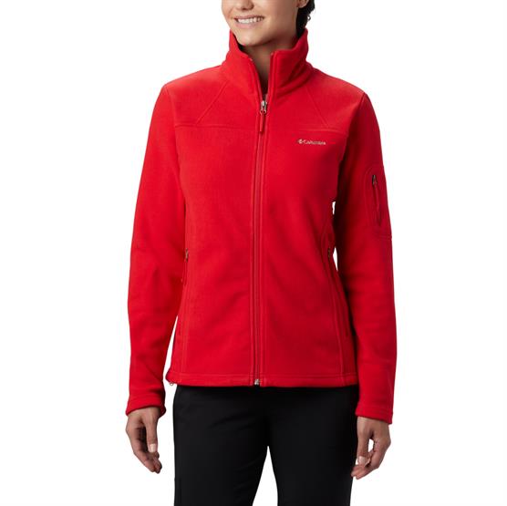 Columbia Fast Trek Ii Jacket Womens  Red Lily