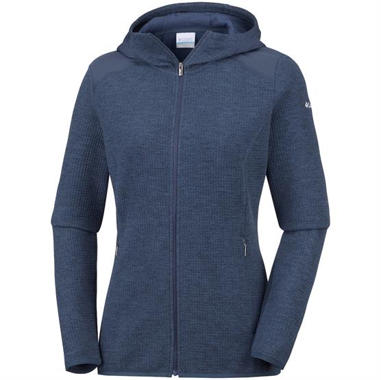 Columbia Coggin Peak Fz Hooded Fleece Womens  Nocturnal