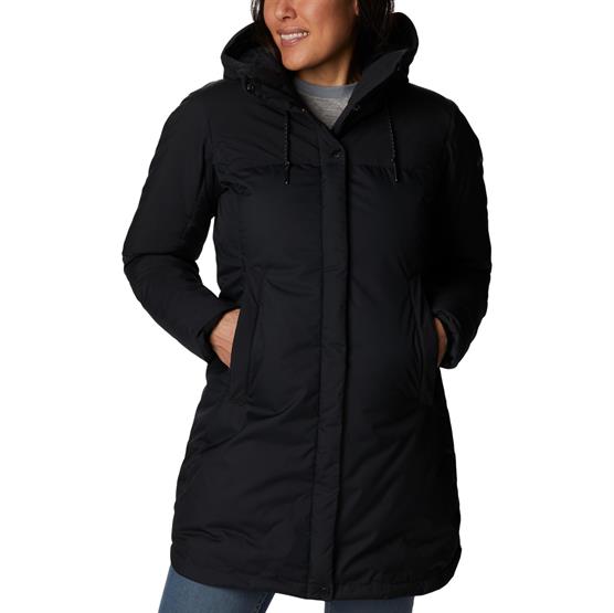 Columbia Mountain Croo Ii Mid Down Jacket Womens  Black