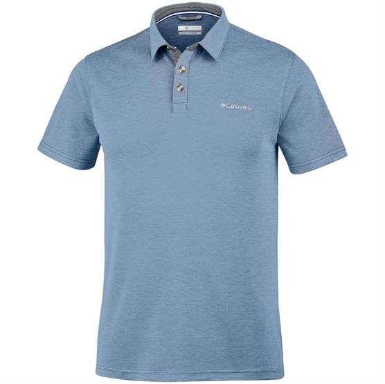 Columbia Nelson Point Polo Mens  Mountain