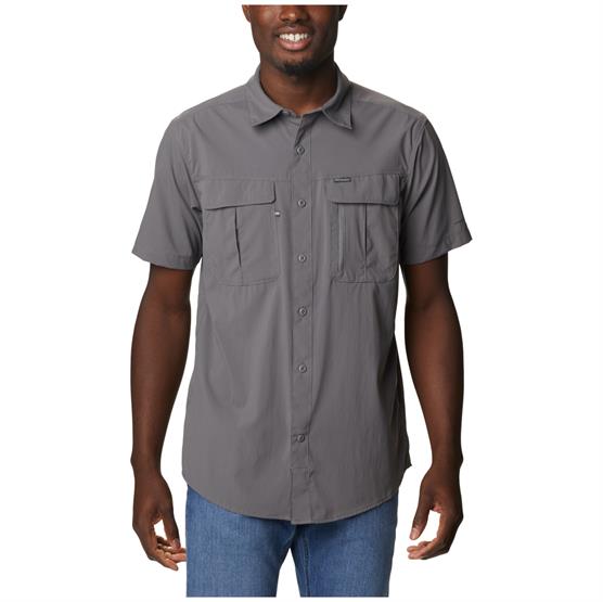 Columbia Newton Ridge Ii Ss Shirt Mens  City Grey