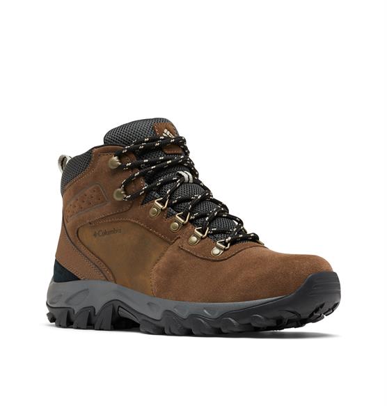 Columbia Newton Ridge Plus Ii Suede Wp Mens  Dark Brown