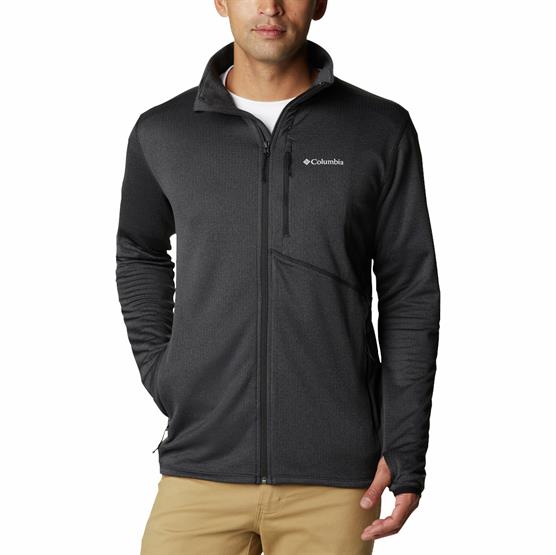 Columbia Park View Fleece Full Zip Mens  Black Heather