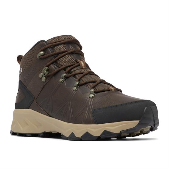 Columbia Peakfreak Ii Mid Outdry Leather Mens  Cordovan   Black