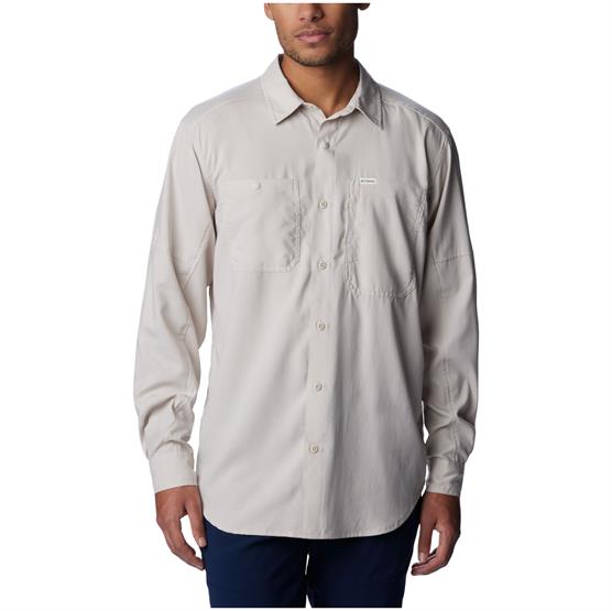Columbia Silver Ridge Utility Lite L S Mens  Dark Stone